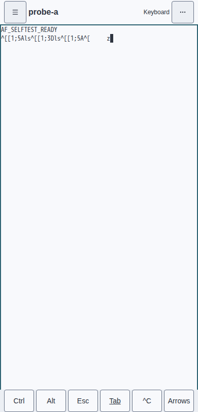 Ctrl clears after the bar key