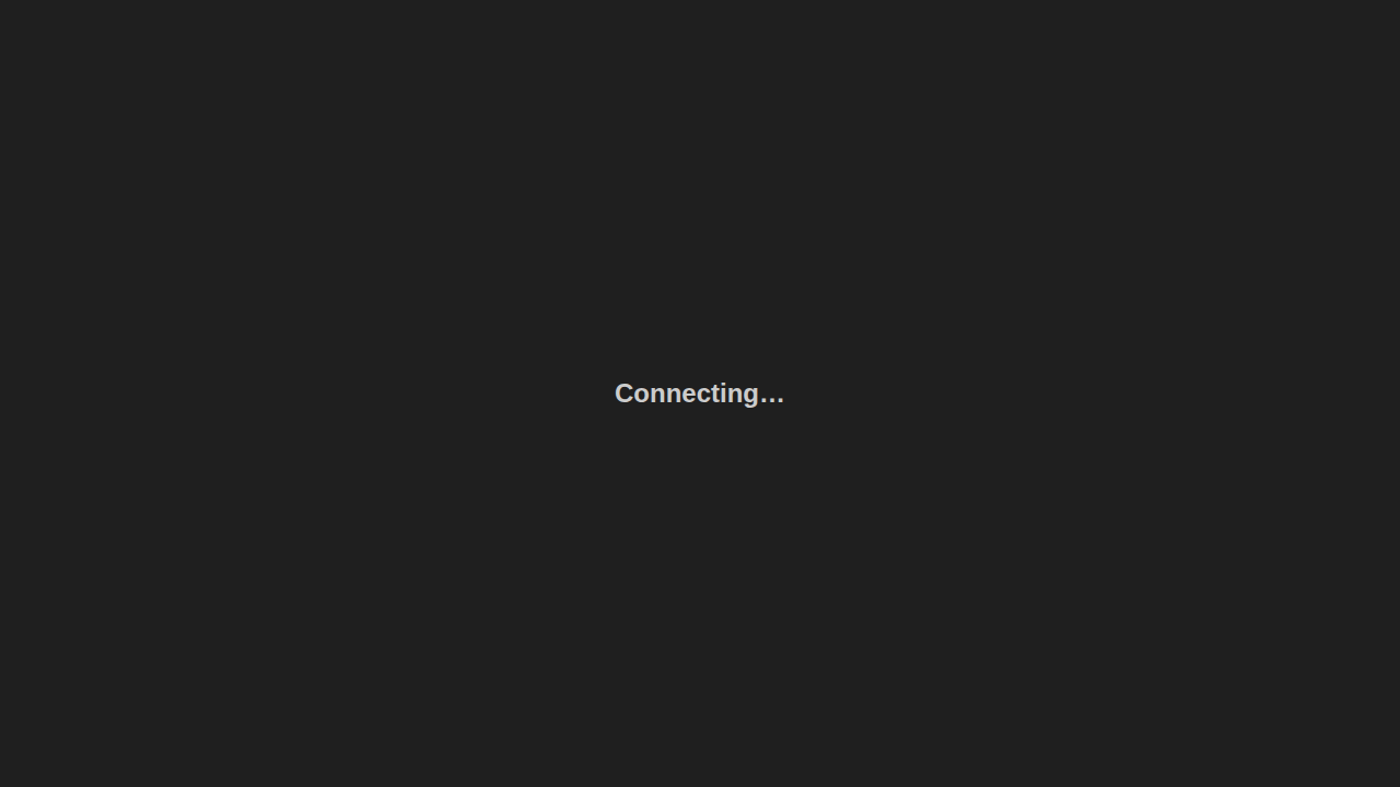 Dark Connecting…