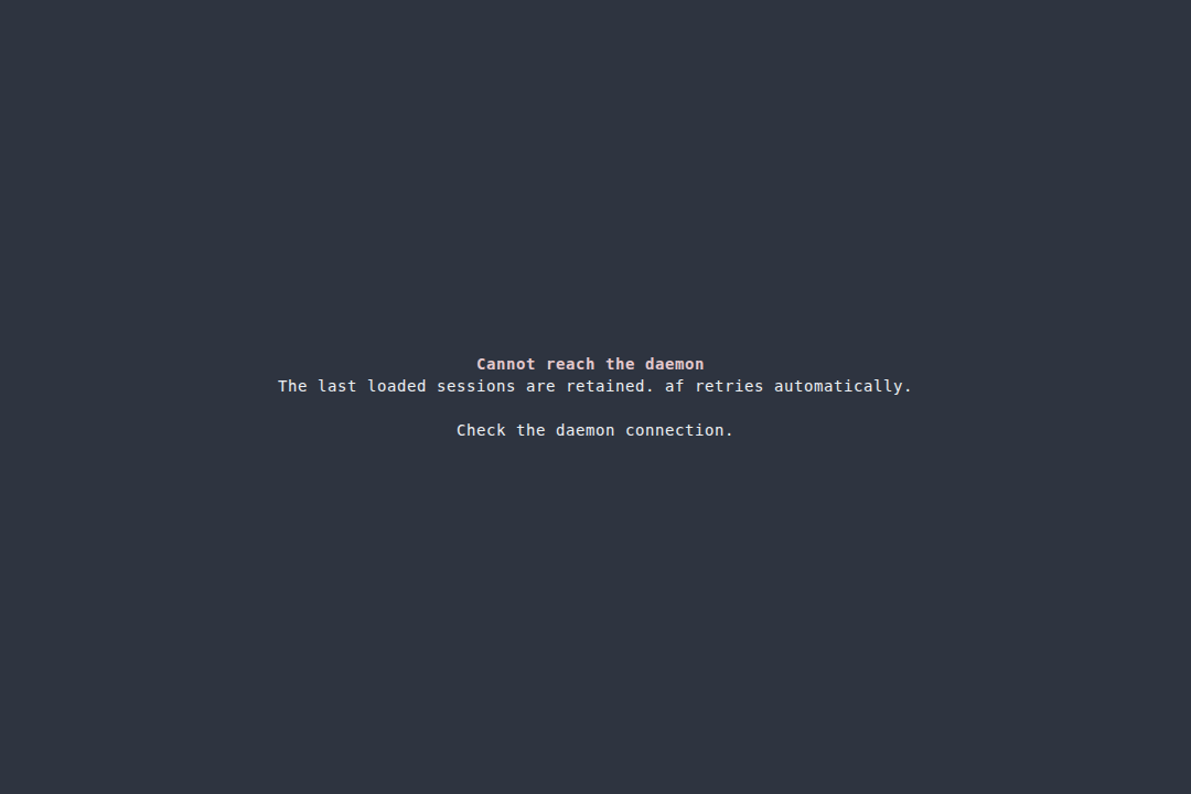 App-model driver · no daemon · dark