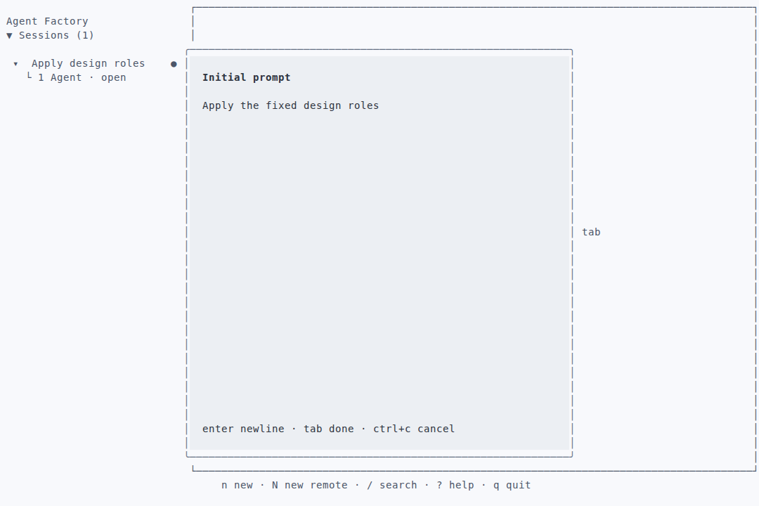 App-model driver · prompt · light