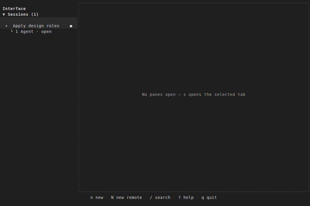 App-model driver · single project · dark